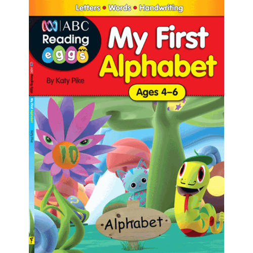 ABC Reading Eggs: My First Alphabet Workbook - Ages 4-6