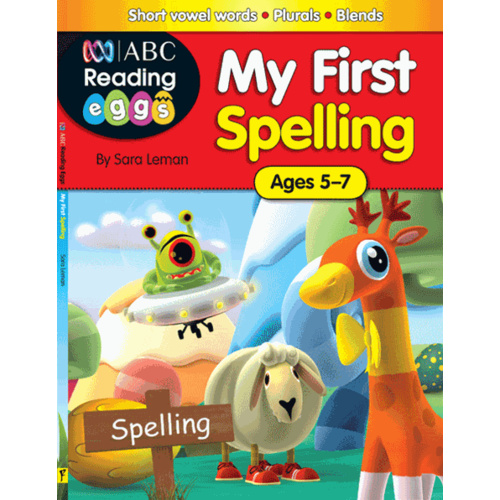ABC Reading Eggs: My First Spelling Workbook - Ages 5-7
