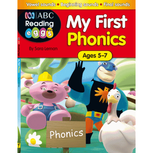ABC Reading Eggs: My First Phonics Workbook - Ages 5-7