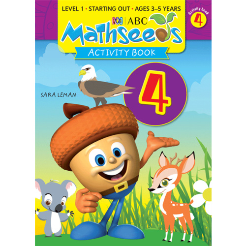 ABC Mathseeds: Activity Book 4 - Ages 3-5