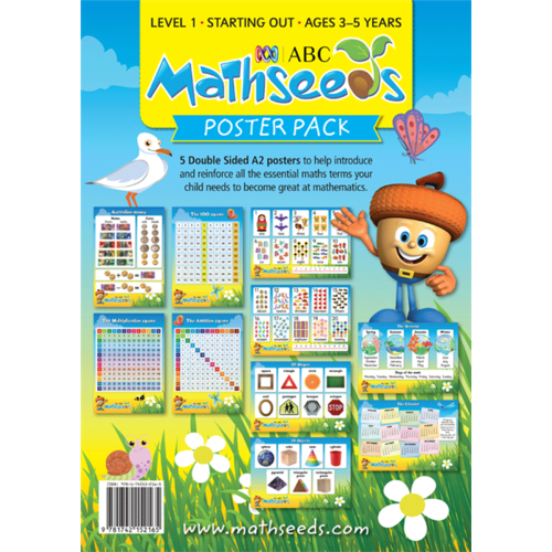 ABC Mathseeds: Poster Pack - Ages 3-5