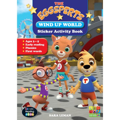 The Eggsperts: Wind Up World Sticker Activity Book - Ages 3-5