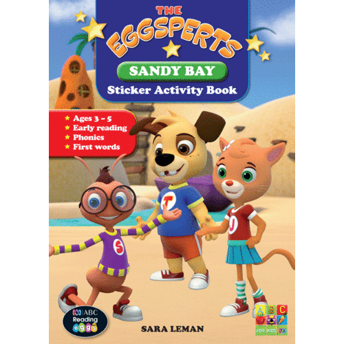 The Eggsperts: Sandy Bay Sticker Activity Book - Ages 3-5