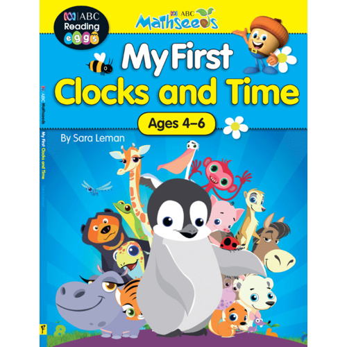 ABC Mathseeds: My First Clocks and Time - Ages 4-6