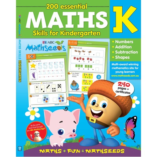 ABC Mathseeds Maths Skills for Year Kindergarten