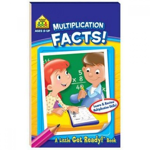 School Zone: A Little Get Ready! Book - Multiplication Facts!