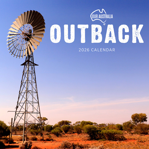 2026 Calendar Our Australia Outback Square Wall Paper Pocket COB22
