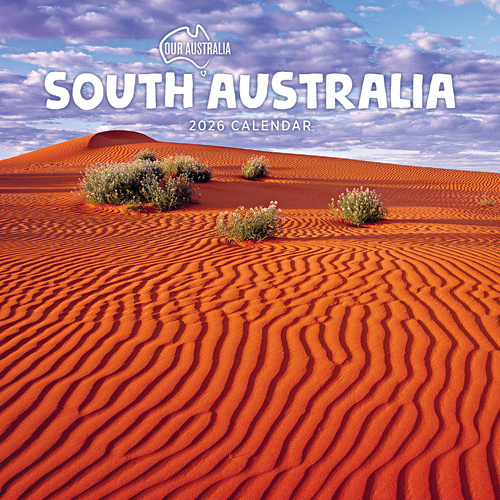 2026 Calendar Our Australia South Australia Square Wall Paper Pocket COB27