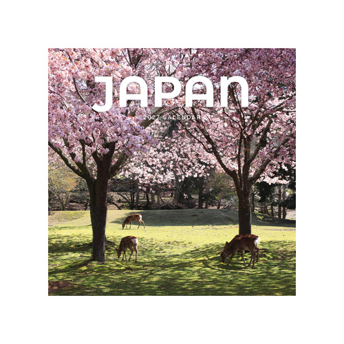 2027 Calendar Japan Square Wall, Paper Pocket CDB6
