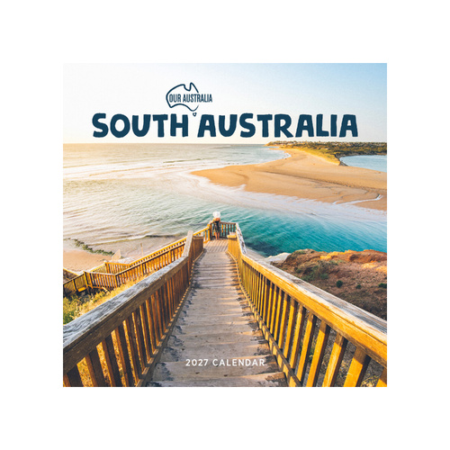 2027 Calendar Our Australia South Australia Square Wall, Paper Pocket COB27
