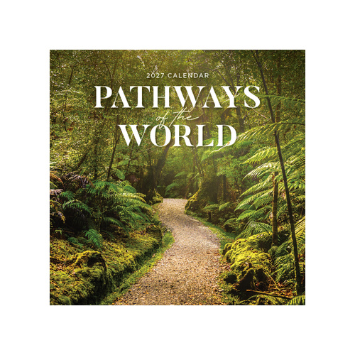 2027 Calendar Pathways Of The World Square Wall, Paper Pocket CDB38