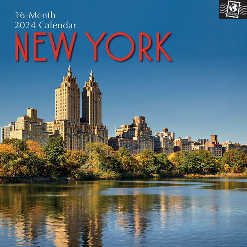 2024 Calendar New York Square Wall by The Gifted Stationery GSC23757