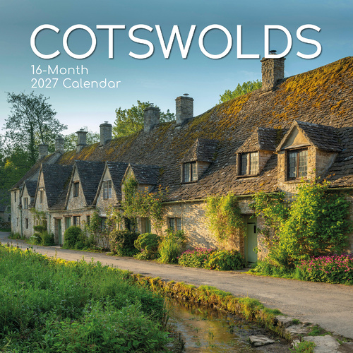 2027 Calendar Cotswolds Square Wall, Gifted Stationery GSC26925