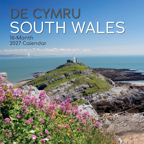 2027 Calendar Wales (South) Square Wall, Gifted Stationery GSC26967