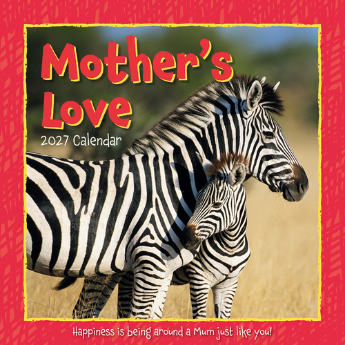 2027 Calendar Mother's Love Square Wall, Gifted Stationery GSC27031