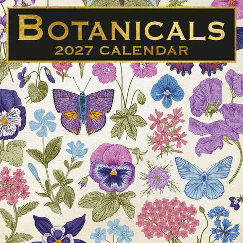 2027 Calendar Botanicals Square Wall, Gifted Stationery GSC27076