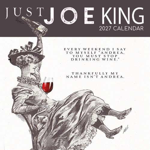 2027 Calendar Just Joe King Square Wall, Gifted Stationery GSC27143