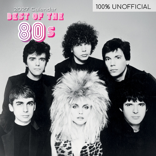 2027 Calendar 100% Unofficial Best of the 80's Square Wall, Gifted Stationery GSC27154