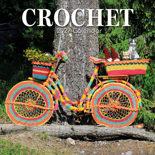 2027 Calendar Crochet Square Wall, Gifted Stationery GSC27169
