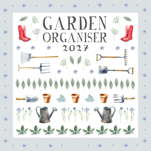 2027 Calendar Garden Organiser Square Wall, Gifted Stationery GSC27253