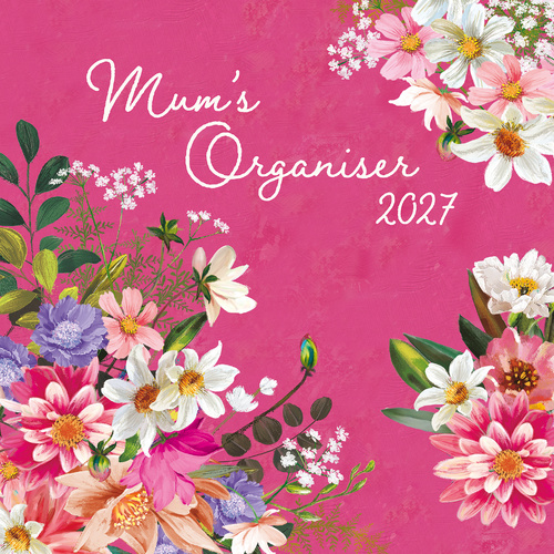 2027 Calendar Mum's Organiser Square Wall, Gifted Stationery GSC27258