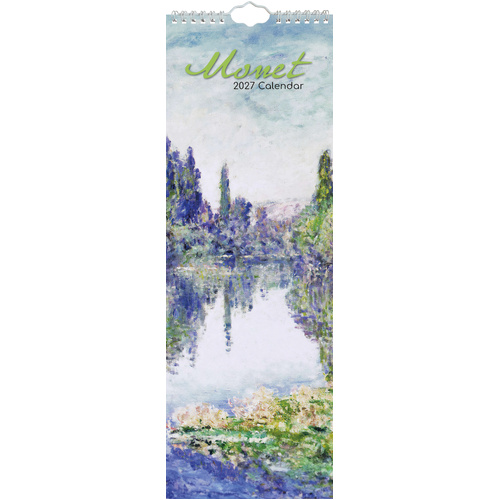 2027 Calendar Monet Slim Wall, Gifted Stationery GSC27285