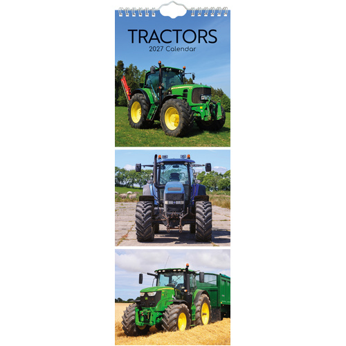 2027 Calendar Tractors Slim Wall, Gifted Stationery GSC27304