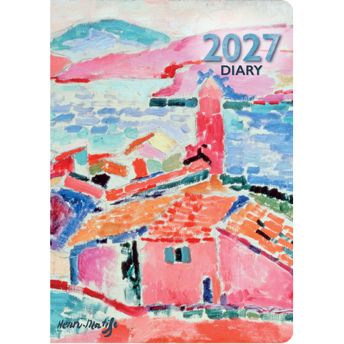 2027 Planner Matisse Padded A5 Week to View, Gifted Stationery GSC27332