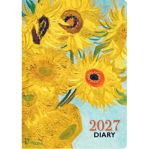 2027 Planner Van Gogh Padded A5 Week to View, Gifted Stationery GSC27334