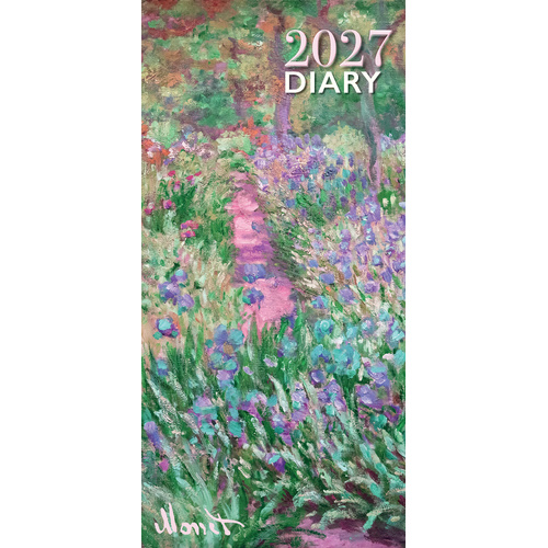 2027 Planner Monet Pocket Week to View, Gifted Stationery GSC27368