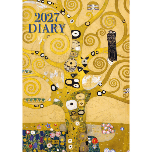 2027 Planner Klimt Flexi A6 Week to View, Gifted Stationery GSC27387