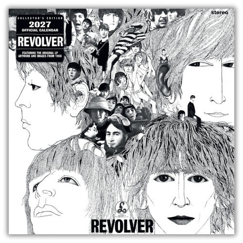2027 Calendar The Beatles Collector' Edition Record Sleeve Square Wall, Danilo D00350