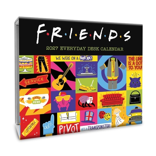 2027 Calendar Friends Day-to-Day Boxed, Danilo I02064