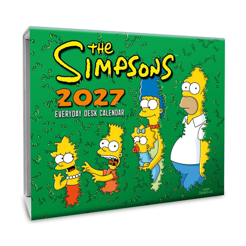 2027 Calendar The Simpsons Day-to-Day Boxed, Danilo D02149