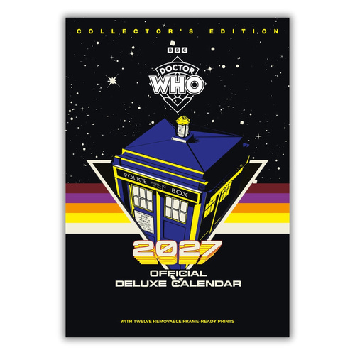 2027 Calendar Doctor Who Classic A3 Deluxe Wall with Posters, Danilo D02736