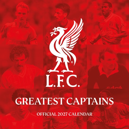 2027 Calendar Liverpool FC Legends Square Wall, Danilo D03054