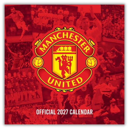 2027 Calendar Manchester United FC Legends Square Wall, Danilo D03061