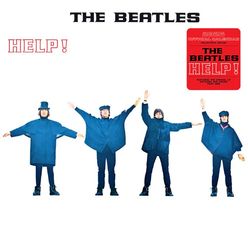 2026 Calendar Collector's Edition The Beatles Official Record Sleeve Square Wall, Danilo D74194