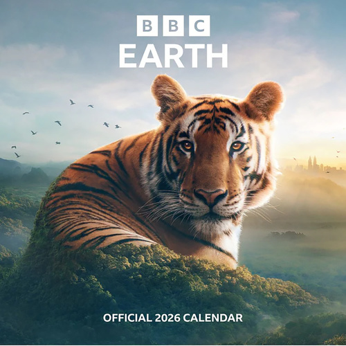 2026 Calendar BBC Earth Official Square Wall, Danilo D74248
