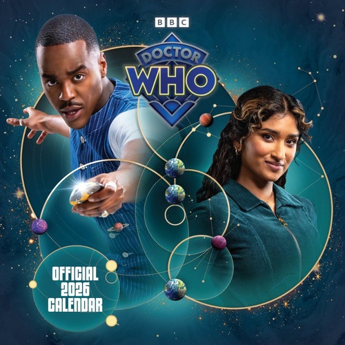 2026 Calendar Doctor Who The 15th Doctor with Poster Square Wall, Danilo D74385