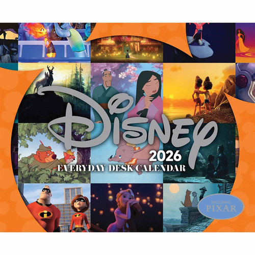 2026 Calendar Disney Animation Day-to-Day Boxed, Danilo I75856