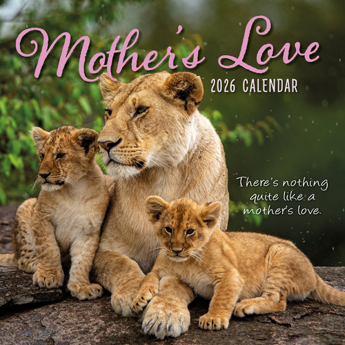 2026 Calendar Mother's Love Square Wall, The Gifted Stationery GSC26102
