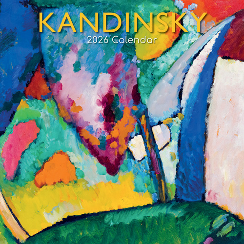 2026 Calendar Kandinsky Square Wall, The Gifted Stationery GSC26149