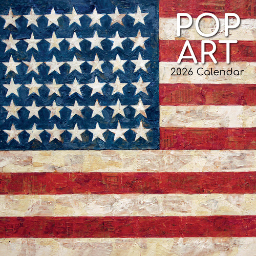 2026 Calendar Pop Art Square Wall, The Gifted Stationery GSC26156