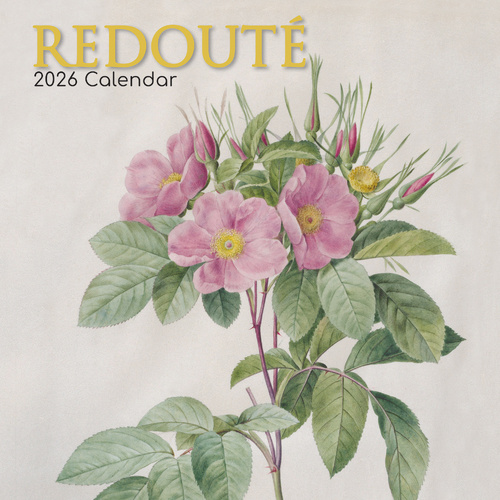 2026 Calendar Redoute Square Wall, The Gifted Stationery GSC26159
