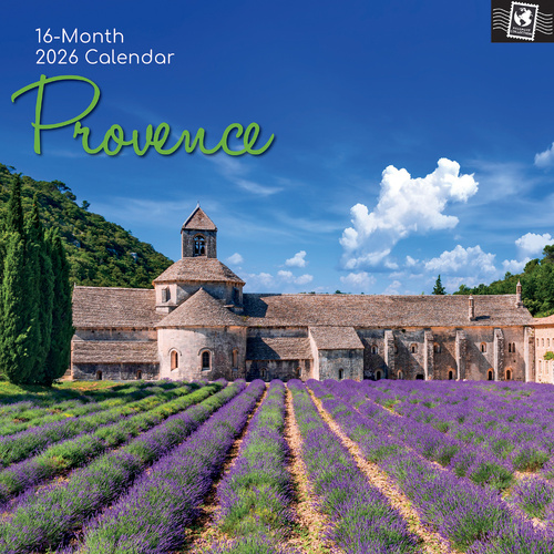 2026 Calendar Passport Collection Provence 16-Month Square Wall, The Gifted Stationery GSC26309
