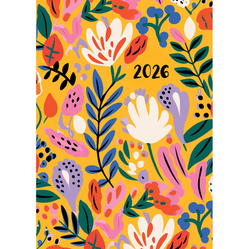 2026 Planner Endless Summer A5 Week to View Padded, The Gifted Stationery GSC26458