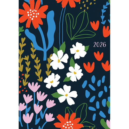 2026 Planner Summer Nights A5 Week to View Padded, The Gifted Stationery GSC26477