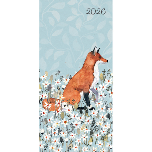 2026 Planner Foxy Tales Pocket Week to View, The Gifted Stationery GSC26502