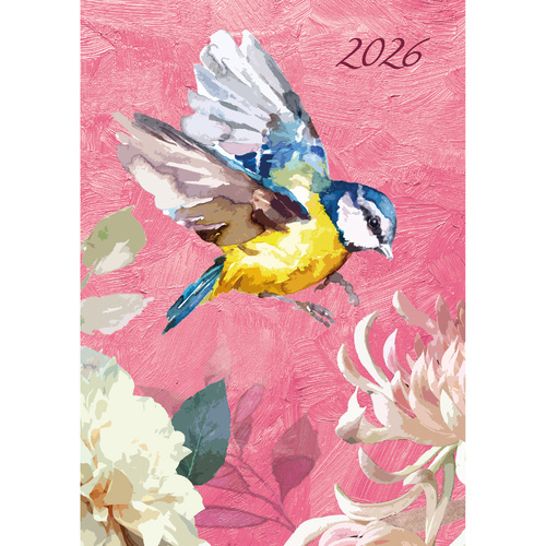 2026 Planner Symphony A6 Week to View Flexi, The Gifted Stationery GSC26530